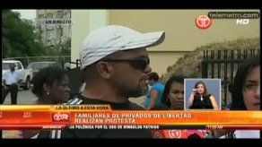 Suspensión de audiencia genera protesta en San Miguelito