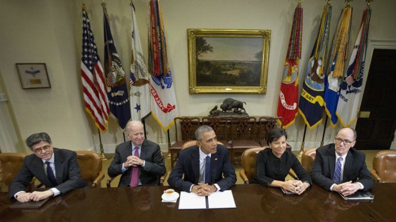Obama elogia vivamente el estado de la economía del país