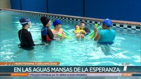 Hidroterapia y discapacidad:  En las aguas mansas de la esperanza