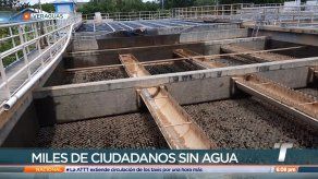 Santiagueños se quedan sin agua por trabajos en la potabilizadora.&nbsp;