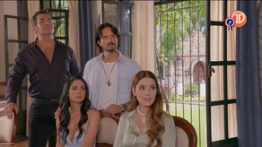 Julia se sorprende con la visita de Fernanda y Rafael.