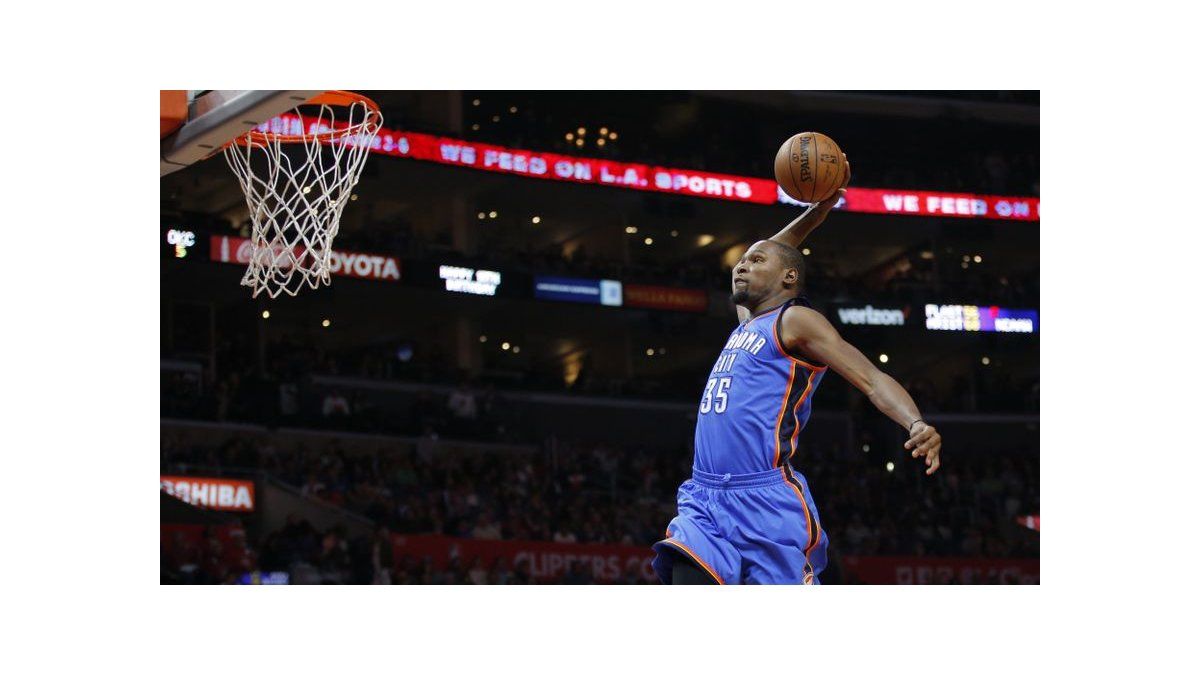 Durant y los Thunder llegan a siete triunfos seguidos