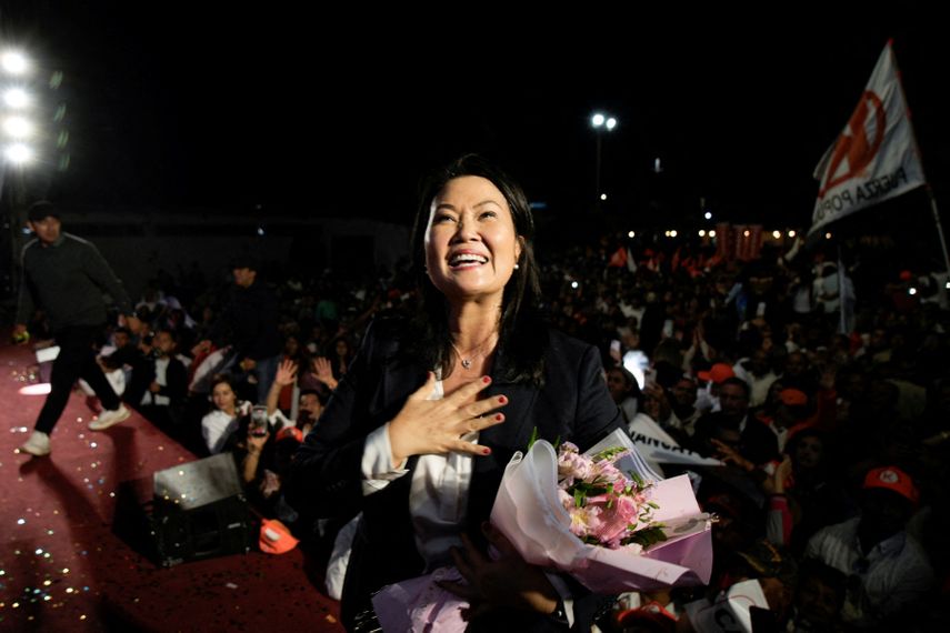 Keiko Fujimori aspira por cuarta vez a la presidencia de Perú. Keiko Fujimori aspira por cuarta vez a la presidencia de Perú.