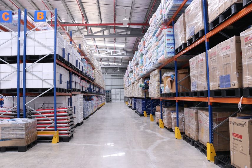 Centro de ayuda humanitaria ubicado﻿ en Panamá Pacífico.