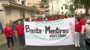 Segundo día de protesta en Hospital Santo Tomás por escala salarial