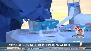 Panamá Oeste presenta más de mil casos activos de COVID-19