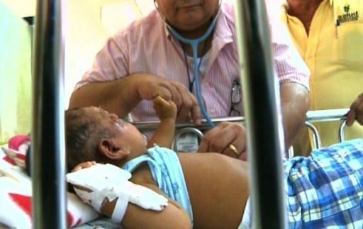 Se encuentra bien de salud, bebé que fue rescatado en Colón