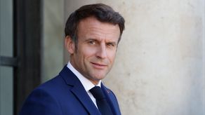 El presidente francés, Emmanuel Macron﻿.