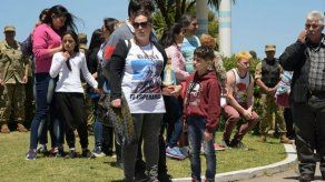 Familias de tripulantes piden la verdad sobre el submarino