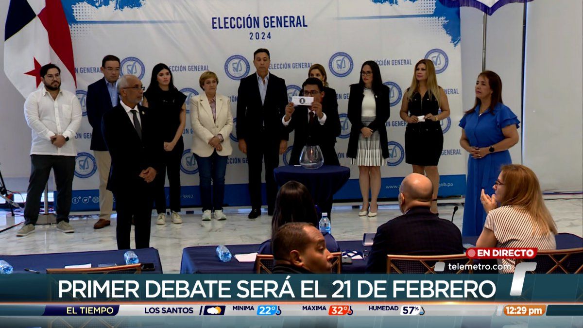 Realizan sorteo de posiciones y participación de candidatos para el primer debate presidencial