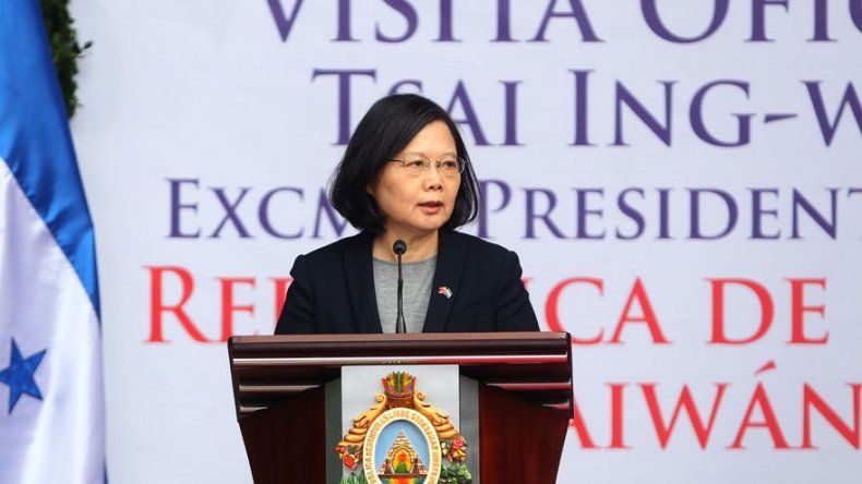 Presidenta de Taiwán busca fortalecer relaciones en gira centroamericana