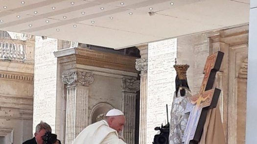 El Papa bendijo dones que los jóvenes italianos llevarán a la JMJ de Panamá
