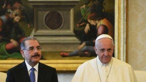Papa recibe al presidente de República Dominicana Papa recibe al presidente de República Dominicana