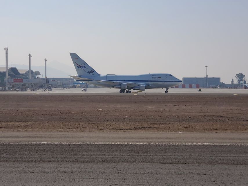 El avión fue acondicionado en 2009 y un año después el telescopio SOFIA realizó su primera observación.