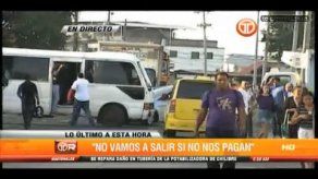 Transportistas de Torrijos Carter exigen indemnización