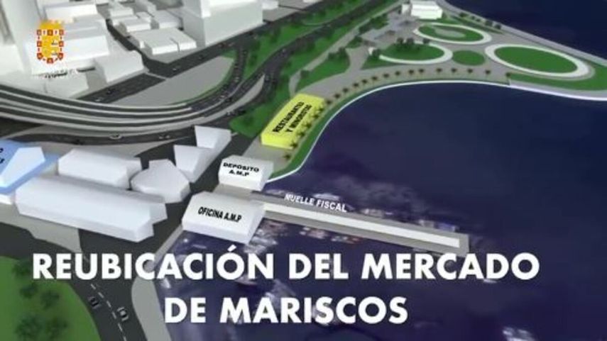 Imagen del nuevo Mercado de Mariscos.