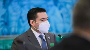 El vicepresidente de la República de Panamá y ministro de la Presidencia, José Gabriel Carrizo.