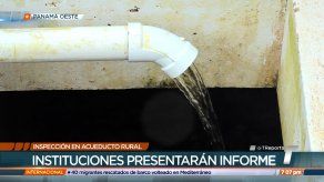 Idaan realiza inspección al acueducto rural de Capira