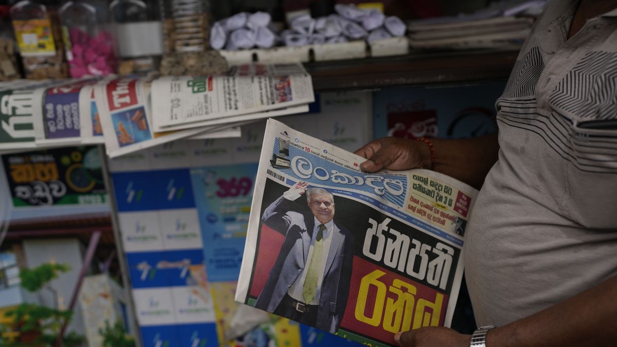 Wickremesinghe ha liderado las conversaciones con el Fondo Monetario Internacional en busca de un rescate para la nación insular en bancarrota.