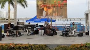 El grupo Cofferized en el Panama Jazz Festival 2022