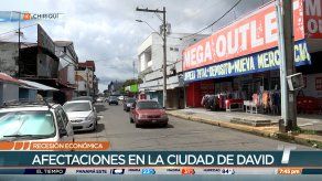 Movimiento comercial en la ciudad de David cae un 80%