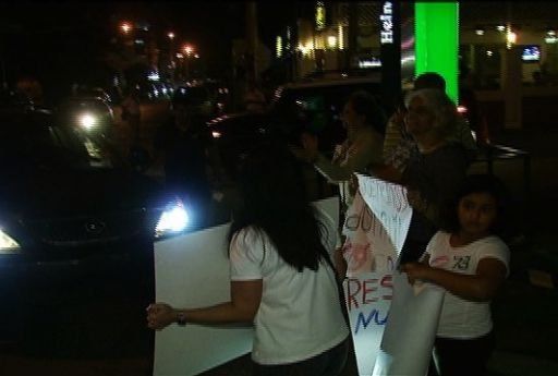 Residentes de Calle Uruguay realizan protesta por exceso de ruido