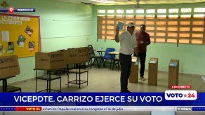 Primarias PRD: José Gabriel Carrizo ejerce su voto en Penonomé