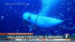Cinco pasajeros de sumergible Titan murieron por implosión de la nave