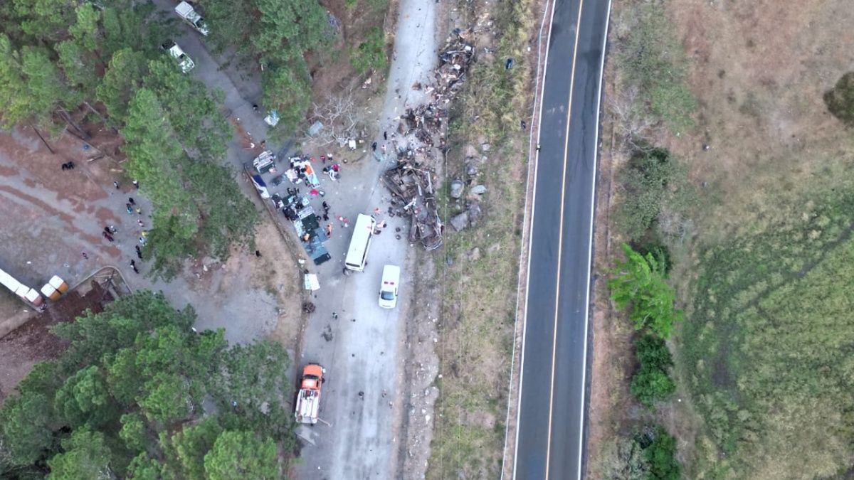 Accidente En Gualaca Chiriquí Así Quedo El Bus Luego Del Impacto