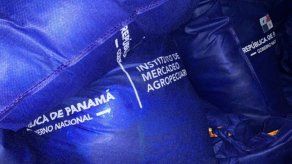 Las bolsas de comida del Plan Panamá Solidario fueron halladas en una casa en el sector de San Francisco.