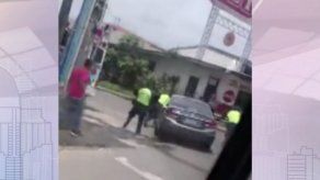 Detienen a conductora por fuga e intento de atropello a policías en La Chorrera Detienen a conductora por fuga e intento de atropello a policías en La Chorrera