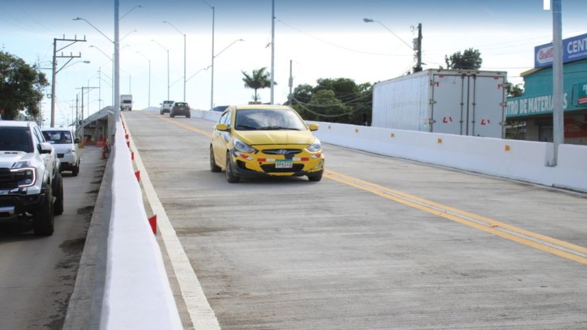 MOP habilita nuevo viaducto del intercambiador vial en Chitré.