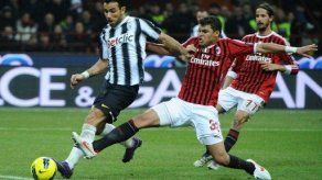 Milan y Juventus firmaron empate 1-1 en el Calcio