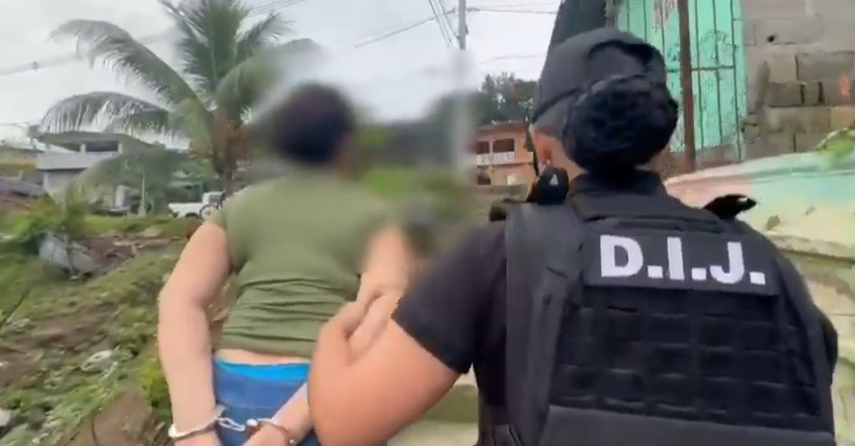 Aprehensión por la Policía Nacional&nbsp;