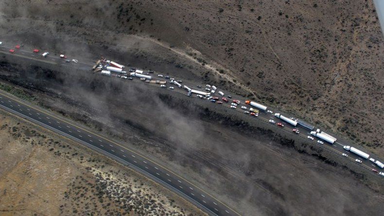 Choque múltiple en Washington deja 11 heridos