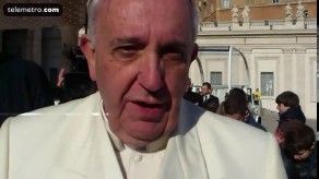 Papa Francisco revoluciona con un saludo a través de celular Papa Francisco revoluciona con un saludo a través de celular