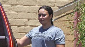 Demi Lovato ha sido vista en público por primera vez desde su sobredosis