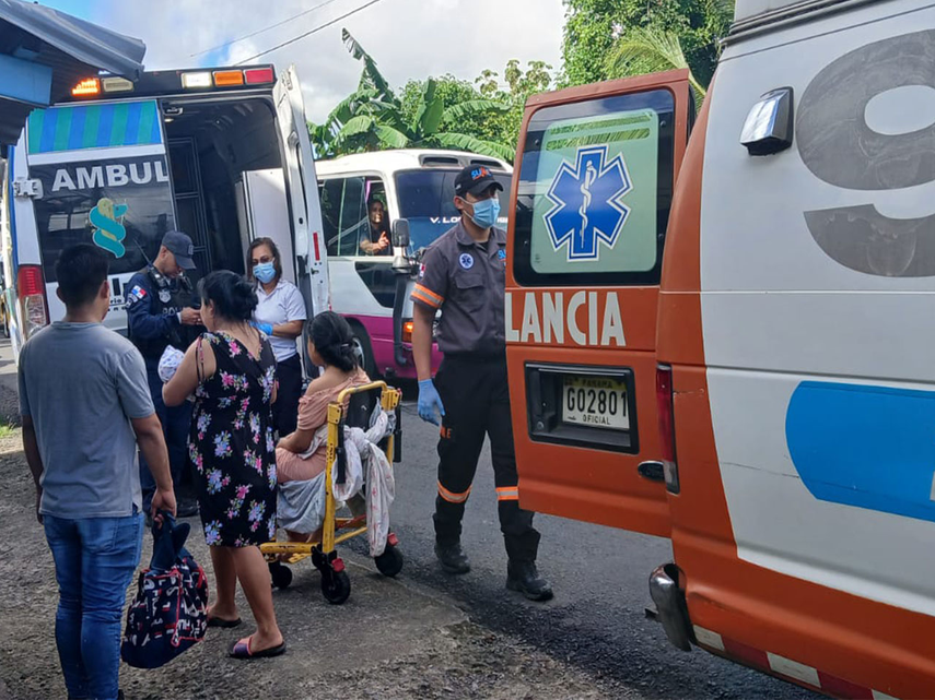 Policía Nacional asistió a una mujer en trabajo de parto en San Miguelito.
