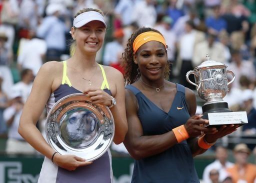 Duro reproche de Sharapova a Serena Williams