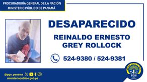 Ministerio Público investiga desaparición de adulto mayor en Parque Lefevre