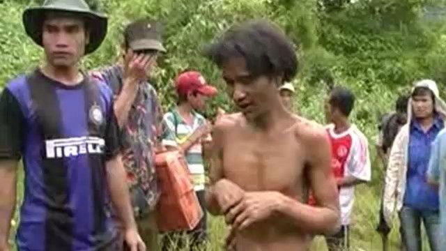 Padre e hijo vivían en la jungla desde la guerra de Vietnam