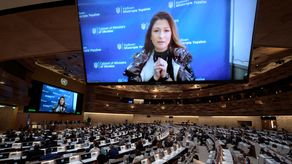 La primera viceministra de Relaciones Exteriores de Ucrania, Emine Dzhaparova.