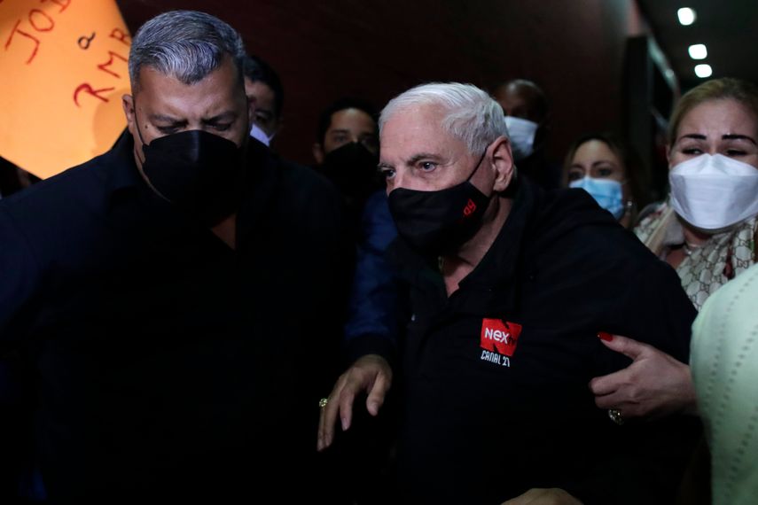 El expresidente de Panamá