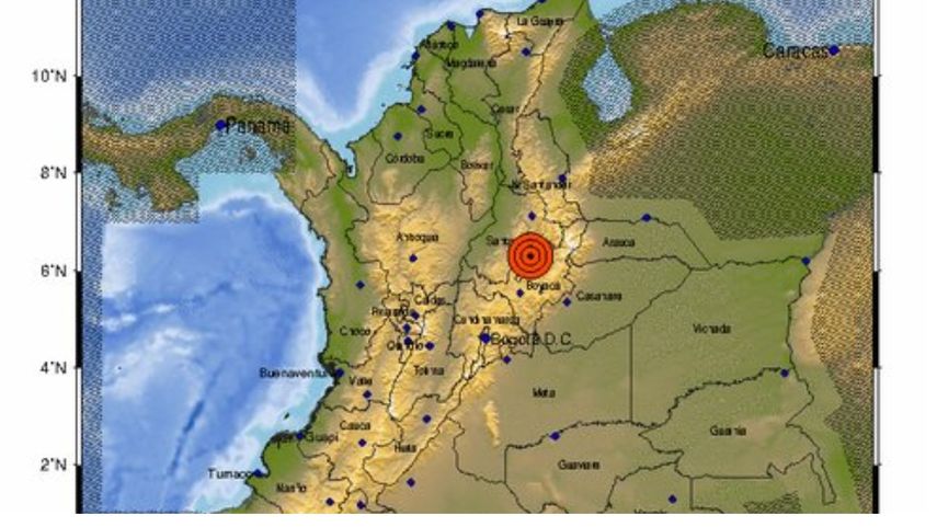 Un sismo de magnitud 4