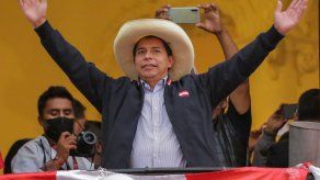 El presidente electo de Perú, Pedro Castillo﻿.