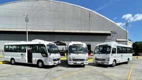 Autobuses coaster de Mi Bus.