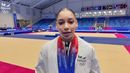 Gimnasta panameña Alyiah Lide De León.