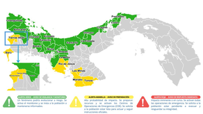 Sinaproc reduce alerta roja a amarilla