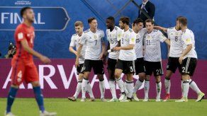 Alemania vence 1-0 a Chile y gana la Confederaciones