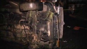 Una víctima dejó un vuelco ocurrido en Nuevo Tocumen